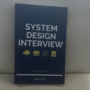 System Design Interview by Alex Xu - Navy Blue Cover